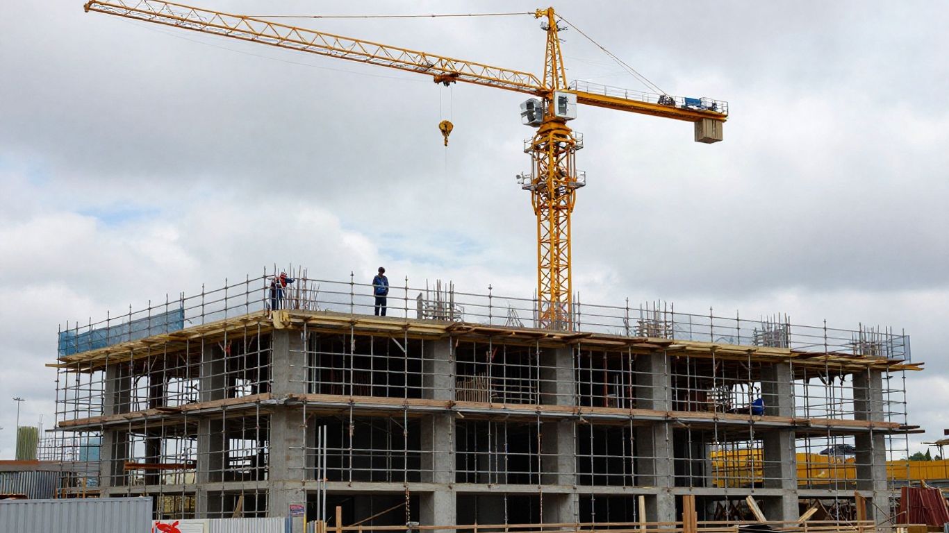 NSW building code delayed until 2027, construction site.