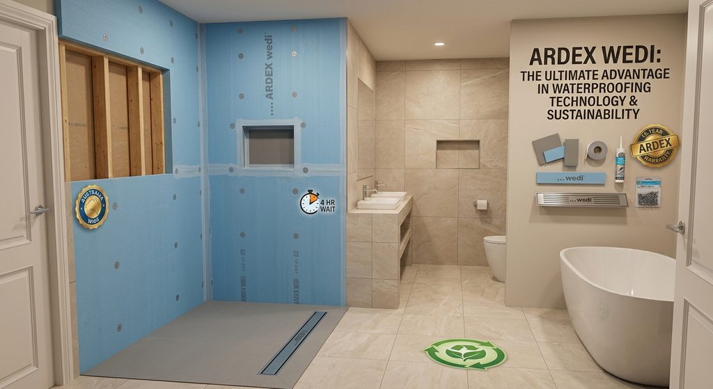 Save Time and Cash: Wedi's Waterproofing Revolution for Builders! 1 Gemini Generated Image de6guude6guude6g